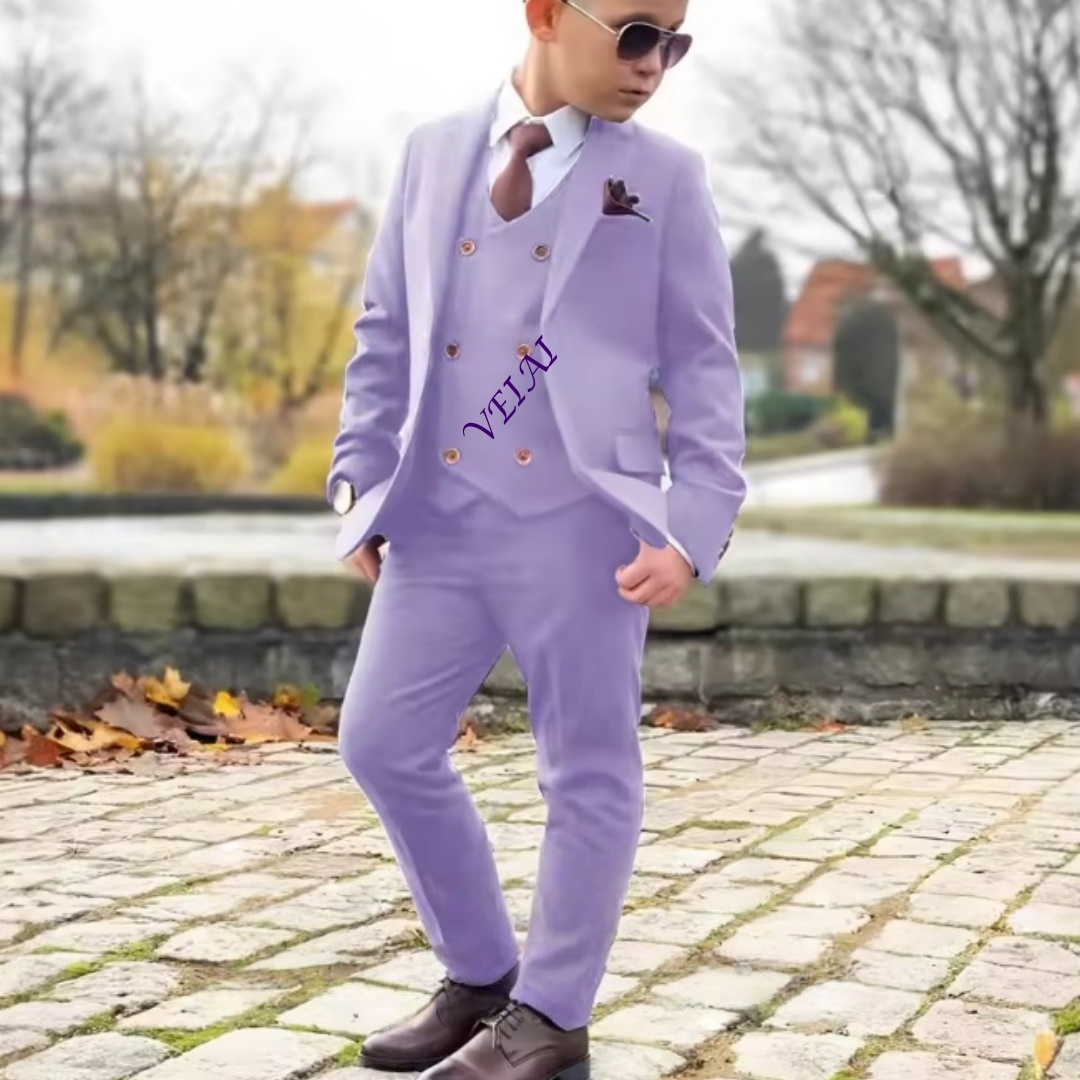 Mens Formal - Костюм-тройка для мальчиков: настраиваемый свадебный смокинг