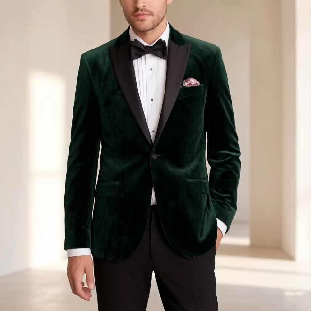 Мужской бархатный костюм-тройк – обзор и цена Men'S Formal Wear For Reception