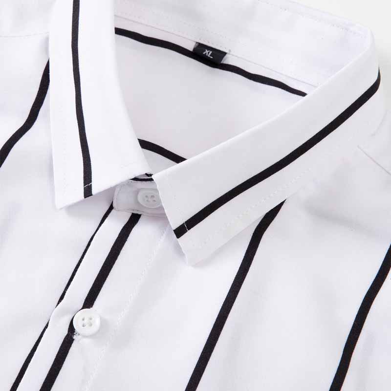 Мужская полосатая рубашка с дл – обзор и цена Mens Formal