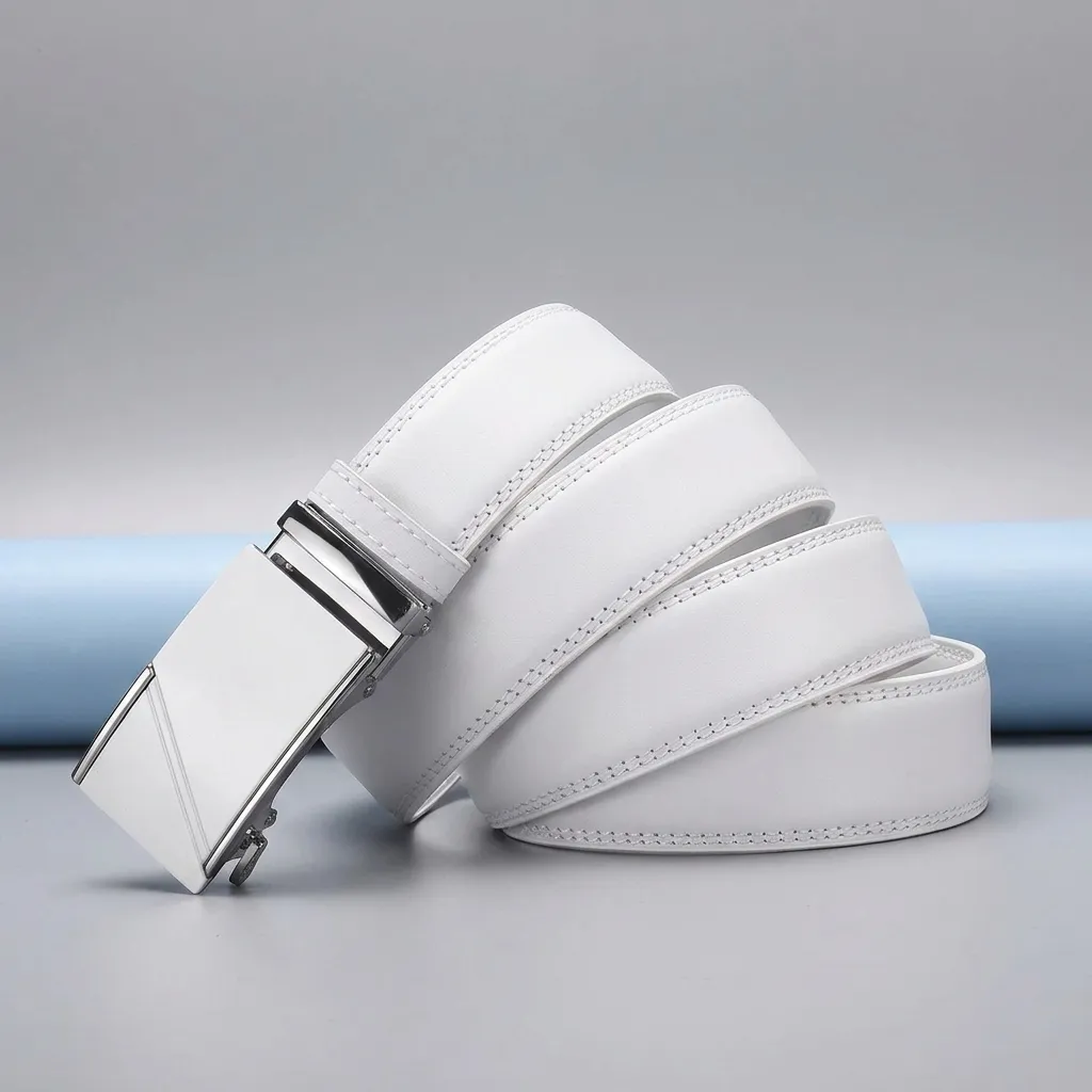 Мужской классический белый рем – обзор и цена Men'S Formal Wear Belt