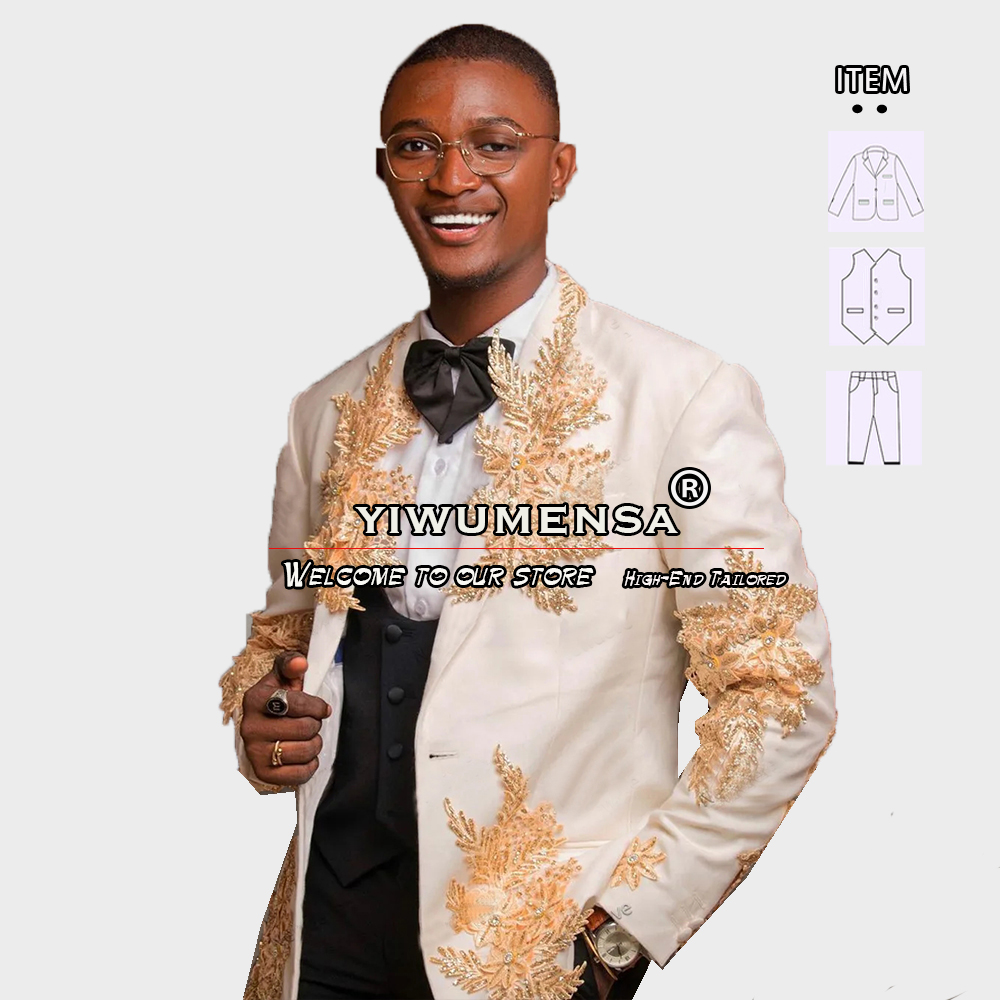 Мужские костюмы из трех предме – обзор и цена Men Formal Wear Jacket