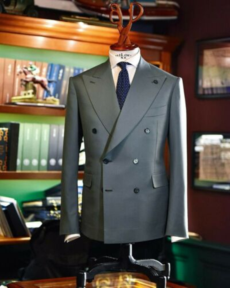 Серые мужские костюмы, притале – обзор и цена Men Formal Wear Jacket