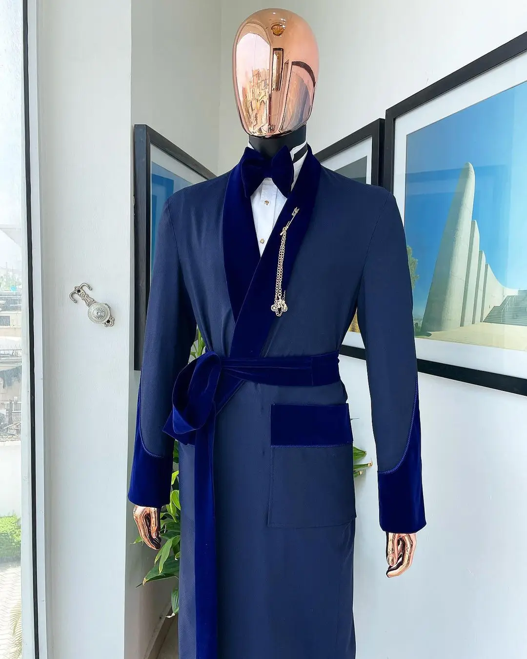 Королевский синий мужской кост – обзор и цена Men Formal Wear Jacket